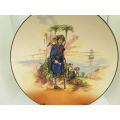 Large Vintage Royal Doulton 'Treasure Island' D6376 -  Long John Silver Charger Plate 342mm