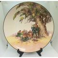 Large Vintage Royal Doulton `The Greenwood Tree`D6341 Charger Plate 342mm