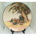 Large Vintage Royal Doulton `The Greenwood Tree`D6341 Charger Plate 342mm