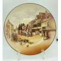 Vintage Royal Doulton ''OLD ENGLISH COACHING SCENES' D6393 Plate 265mm