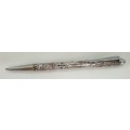 Rare 1960's Israeli GLOBUS '' ballpoint pen (silver or silver plated?)Ink is Dry