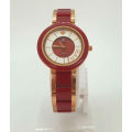 Daniel Klein Premium Ladies Red and Gold Dress Watch Unused - working - no Box