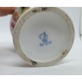 Antique 19th//20th Century Helena Wolfsohn Porcelain Vase 170x95mm - Meissen porcelain mark "AR"