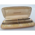 1970's Lady 904 Sheaffer Fountain Pen (No Converter) & Ball pen (no refill) in Metal Sheaffer case