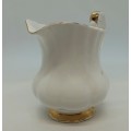 Vintage Royal Albert Val D`or -Creamer (Damaged- Cracked and small chip) 110x120x80mm