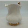 Vintage Royal Albert Val D`or -Creamer (Damaged- Cracked and small chip) 110x120x80mm