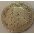 1894 Silver (.925) 2½ Shillings Zuid Afrikaansche Republiek - only 135,012 Minted .