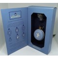 1990's Wedgwood Jasperware - Perfume Bottle Collection "PENELOPE" Sterling Silver Top-Still in Box