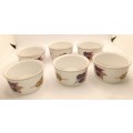 6 Royal Worcester Evesham Flameproof Porcelain Tableware Casserole Dishes - still in Box
