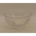 Beautiful Small Detailed Glass Bowl  55x23mm