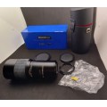 Marumi IVP 35 teleconversion lens -3,5X Video Telephoto Lens -Lens Mount 46mm
