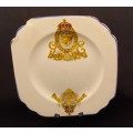 12th May 1937 Royal Coronation Plate  Norville Ware -England  - CHIPPED  162mm