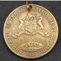 1911 NATAL Souvenir of the Coronation, June 22nd 1911 Medal -King George V and Queen Mary