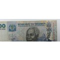 2006  Tanzania 1,000 Shillingi  Bank note