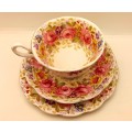 Vintage Royal Albert "Serena"  Trio - (Gold on rim Faded) (8 Available)