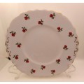Vintage COLCLOUGH Bone China Cake Plate Made in England  Excellent Condition