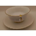 Vintage Royal Albert  " Val D'or " Soup Coupe and Saucer