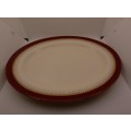 Vintage SIMPSONS pottery Ambassodor ware England Oval Platter 335x405mm