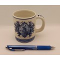 Delfts Blue Delfino Hand painted Cup Made in Holland 85x100x75mm