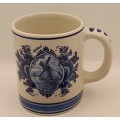 Delfts Blue Delfino Hand painted Cup Made in Holland 85x100x75mm