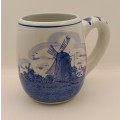 DelftsBlauw  Hand painted Cup Made in Holland 117x135x95mm