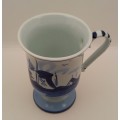 Delfts Blauw Jug Hand Painted in Holland 110x108x82mm