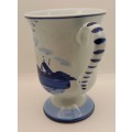 Delfts Blauw Jug Hand Painted in Holland 110x108x82mm