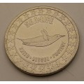 2015 - LONDON  Sea Life  Token Swimming Gentoo Penguin  Breed, Rescue, Protect