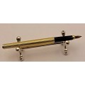 Vintage Ronson Fountain pen with 585 14c Gold.Nib - made in Germany -squeeze converter