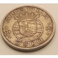 1972  Angola  5 Escudos Coin
