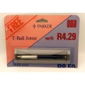 Vintage Parker T-Ball Jotter ballpoint Pen in unopened Original Packaging (New Old Stock)