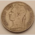 1923 Belgian Congo 50 Centimes - Albert I French text