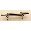 Vintage Parker 45 Fountain Pen -Silver Trim see condition - Cartrige Empty