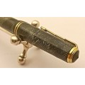 Vintage Summit Sentinel unbreakable Leaver filled fountain pen 14kt gold Nib-No Ink sac