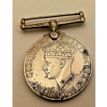 WW2 1939-1945 Full size Medal issued to 75641 T.O Weir engraved