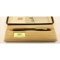Vintage Cross Classic Black 2502 Ballpoint Pen -With Case -NO REFILL