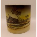 Rare Antique A.J Wilkinson Homeland Series Africa Royal Staffordshire Sugar Pot without Lid 76x80mm