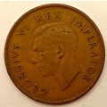 1940 South Africa 1 Penny - George VI SUID AFRIKA - SOUTH AFRICA