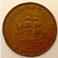 1930 South Africa 1 Penny George V Penny