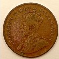 1928 Union of South Africa 1 Penny George V Penny