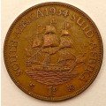 1934 Union of South Africa  1 Penny George V 1D