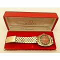 Pre-owned Vintage OMEGA Constellation Automatic Chronometer watch -in box -Working -Glass scratched