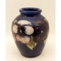 Collectable Moorcroft Ceramic Vase  Potter to HM Queen -England  115mm x 114