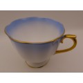 Royal Albert Rainbow Blue  tea Cup (small Chip on Base)