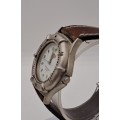Pre-owned TIME Endurance Quartz Mens watch with Leather Strap  'Working' Japan Movement