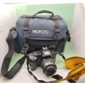 Vintage Nikon F-401 AF SLR Film Camera with Nikkor 35-70mm 1:3.3-4.5 Auto Focus Lens+Bag