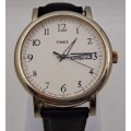Pre-owned Vintage Timex Indiglo Quartz Mens Watch -Working-New Lithium Battery