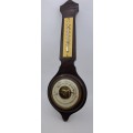 Antique/ Vintage SUNDO Barometer with Thermometer 390x30x35mm
