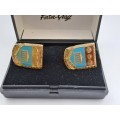 Vintage Foster Gray Respice Prospice Cufflinks -Boxed