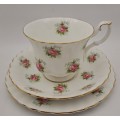Vintage Royal Albert ''Forget Me Not'' Rose Tea Trio (6 Available)